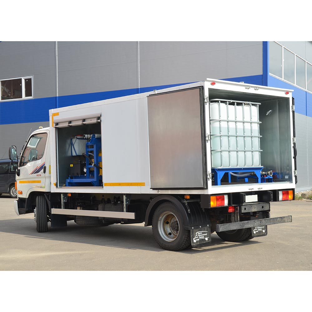 УВД Посейдон D67S-160-160-Ku-Reel на базе автомобиля Hyundai HD78 ПОСЕЙДОН  по лучшей цене с доставкой - интернет-магазин Прогрессивные решения
