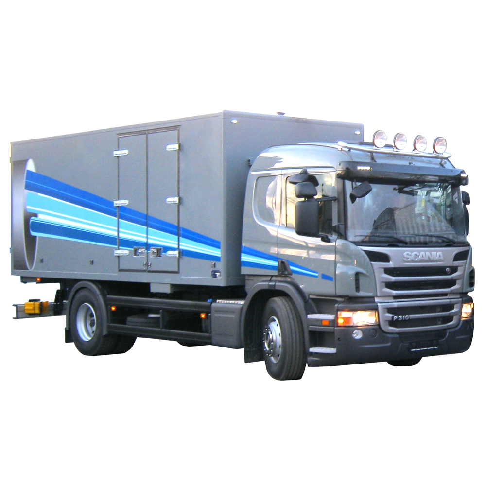 Установка сверхвысокого давления Gardner Denver на базе Scania ПОСЕЙДОН  по лучшей цене с доставкой - интернет-магазин Прогрессивные решения